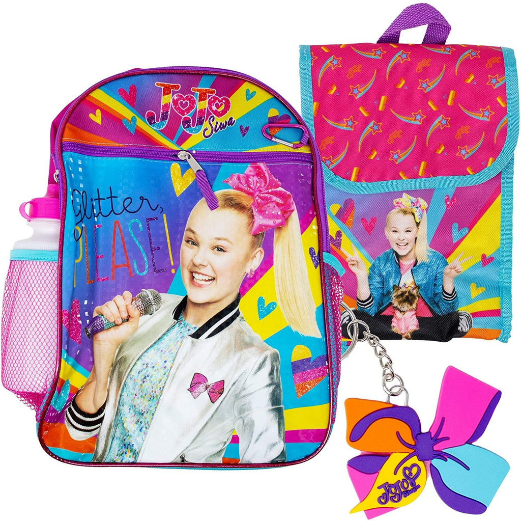 Jojo Backpack, Lunch Bag, Water Bottle 5-Piece Combo Set