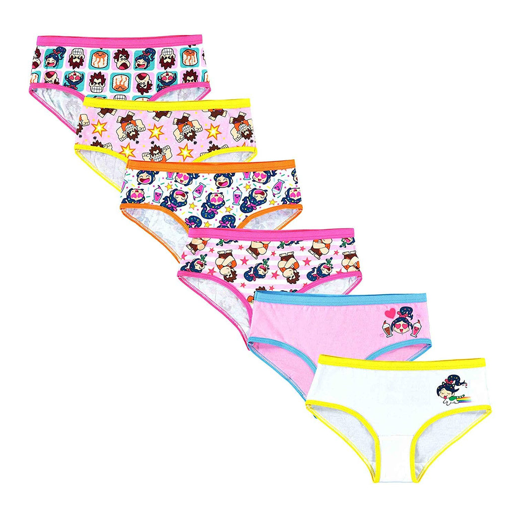 Disney Girls' Wreck It Ralph 7-Pack Panties