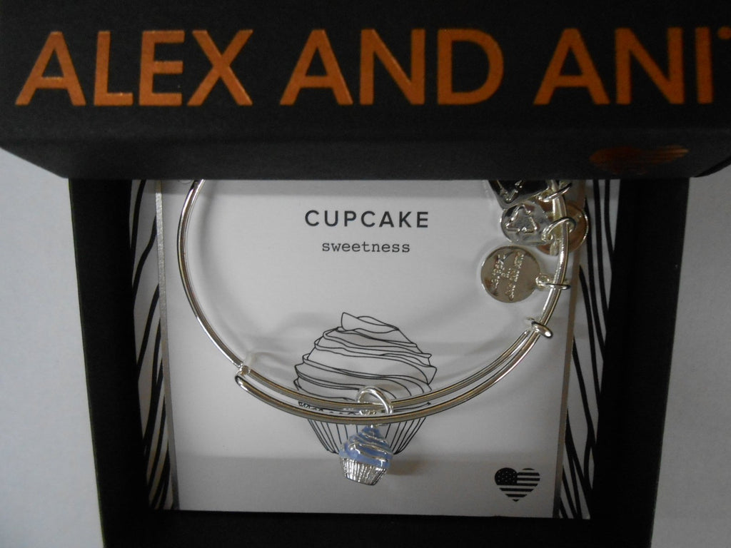 Alex and Ani Charity by Design, Cupcake II EWB Bangle Bracelet