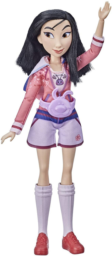 Disney Princess Comfy Squad Mulan Fashion Doll, Toy Inspired by Disney’s Ralph Breaks The Internet, Casual Outfit Doll, Girls 5 and Up , White