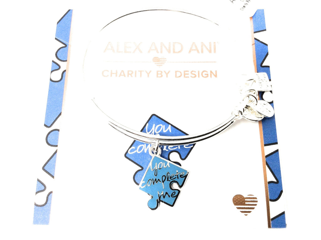 Alex and ANI Womens Charity by Design, You Complete Me, EWB Bracelet, Expandable