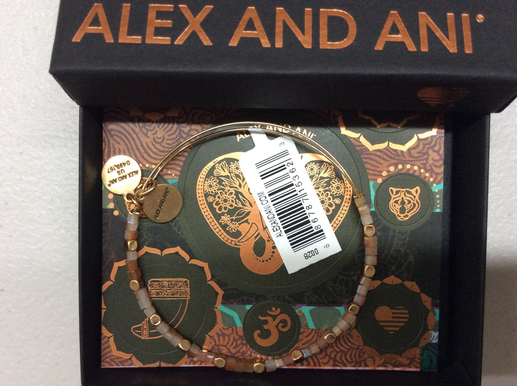 Alex and Ani Womens Wisdom Bangle Honey