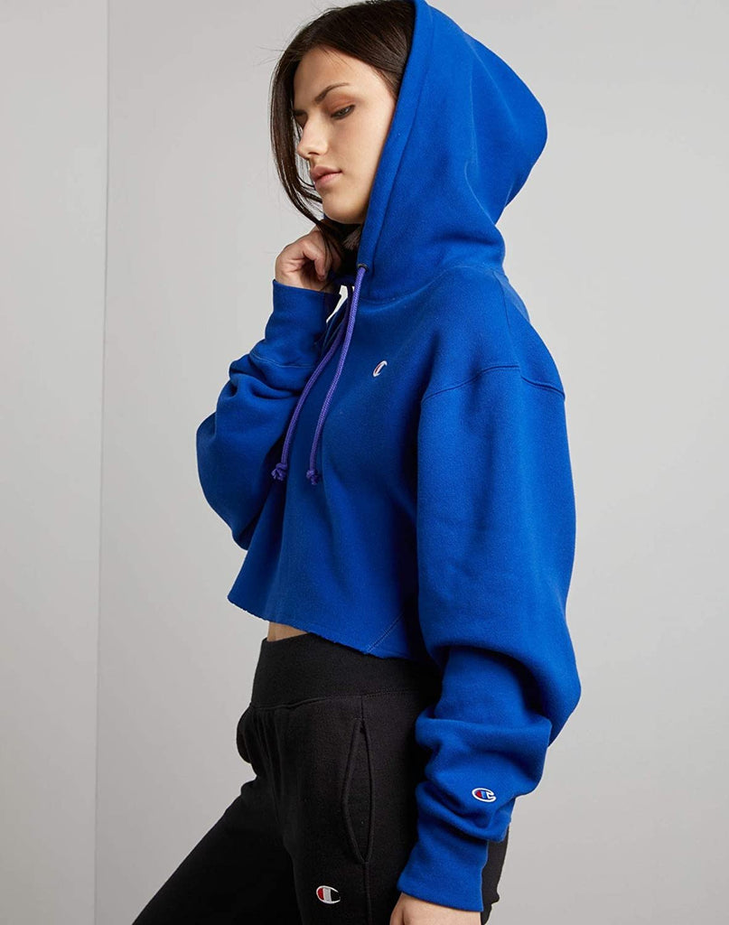 Champion LIFE Women's Reverse Weave Cropped with Hood