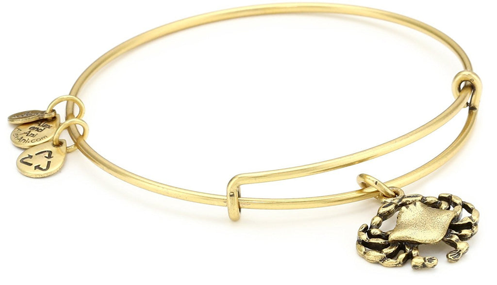 Alex and Ani Womens Crab Charm Bangle