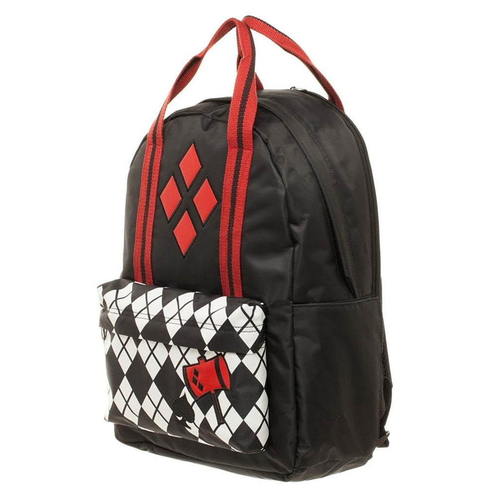 DC Comics Harley Quinn Pocket w/ Top Handle Backpack