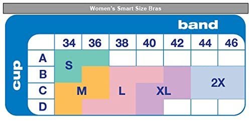 Hanes Women's X-Temp Comfortflex Fit Back Smoothing Wirefree Bra