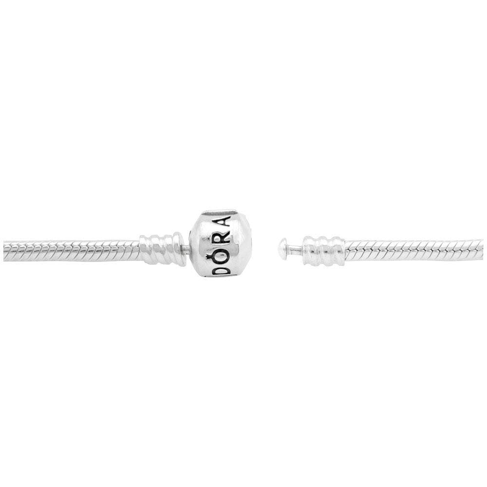 PANDORA Women's Iconic Standard 925 Sterling Silver Charm Bracelet 590702HV