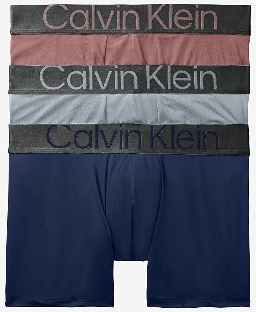 Calvin Klein Men’s Sustainable Steel 3-Pack Boxer Brief