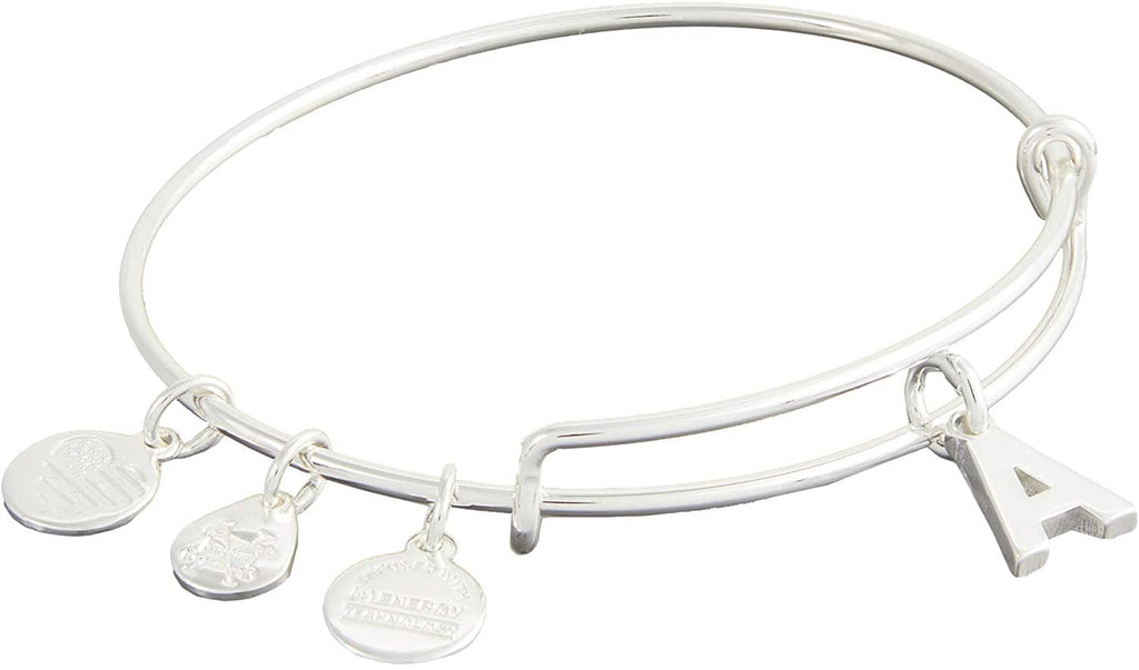 Alex and Ani Initial A III Bangle Bracelet