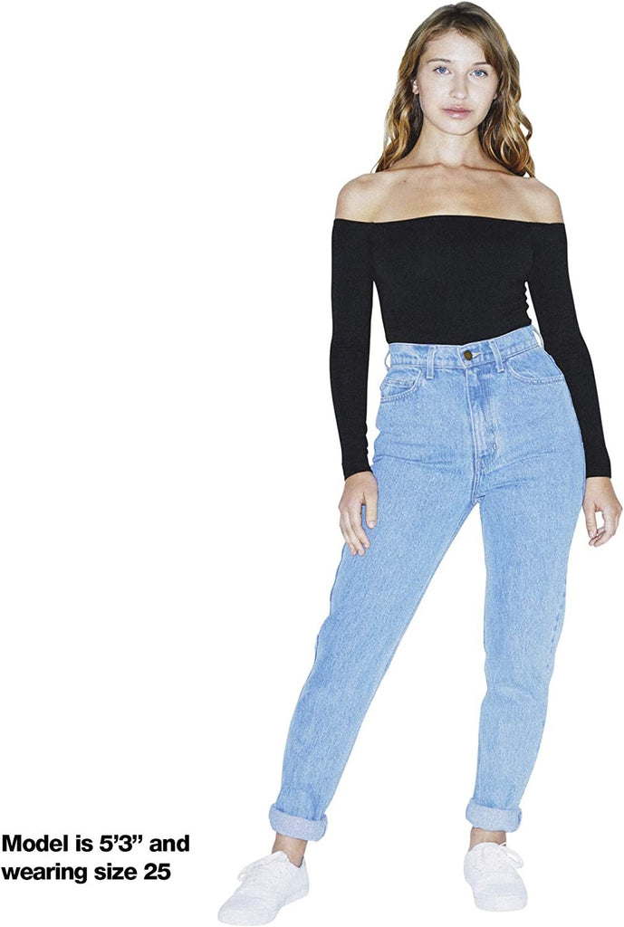 American Apparel Women's High-Waist Jean