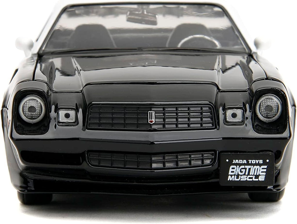 Big Time Muscle 1:24 1979 Chevy Camaro Z28 Die-Cast Car, Toys for Kids and Adults (Police Colors)