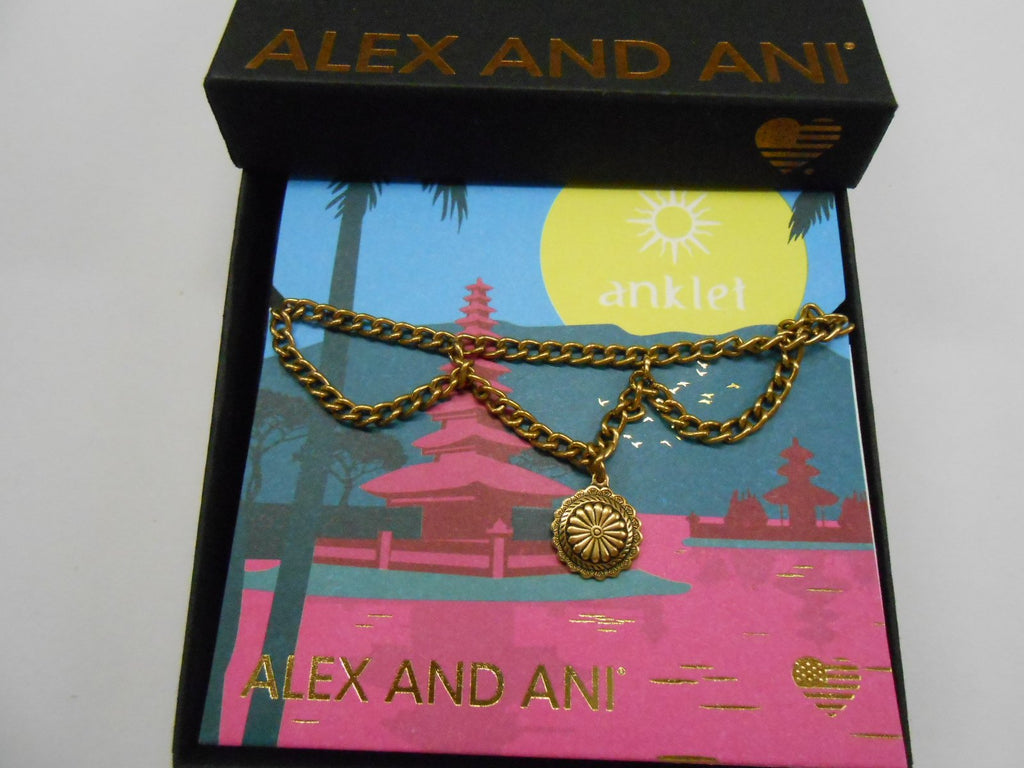 Alex and Ani Womens Sun Anklet