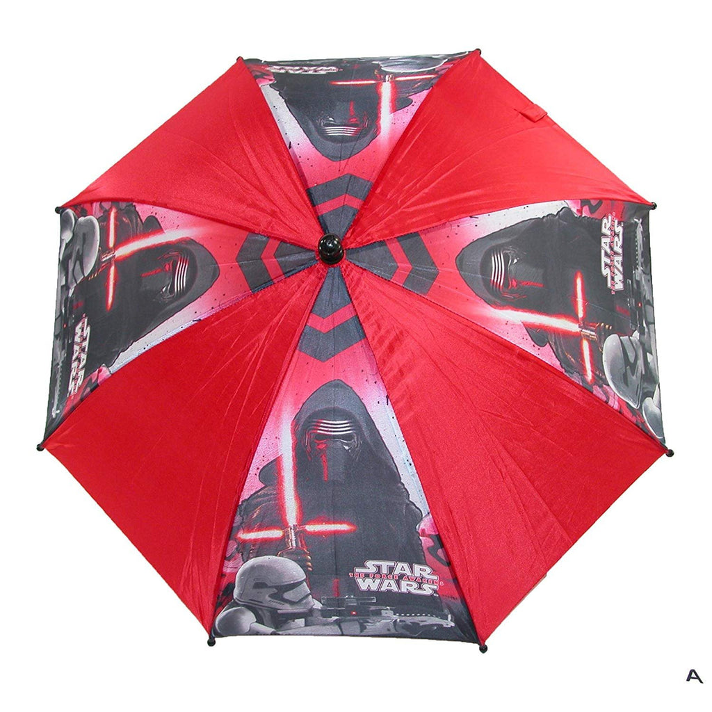 Disney Kids' Star Wars Stick Umbrella with Character Handle