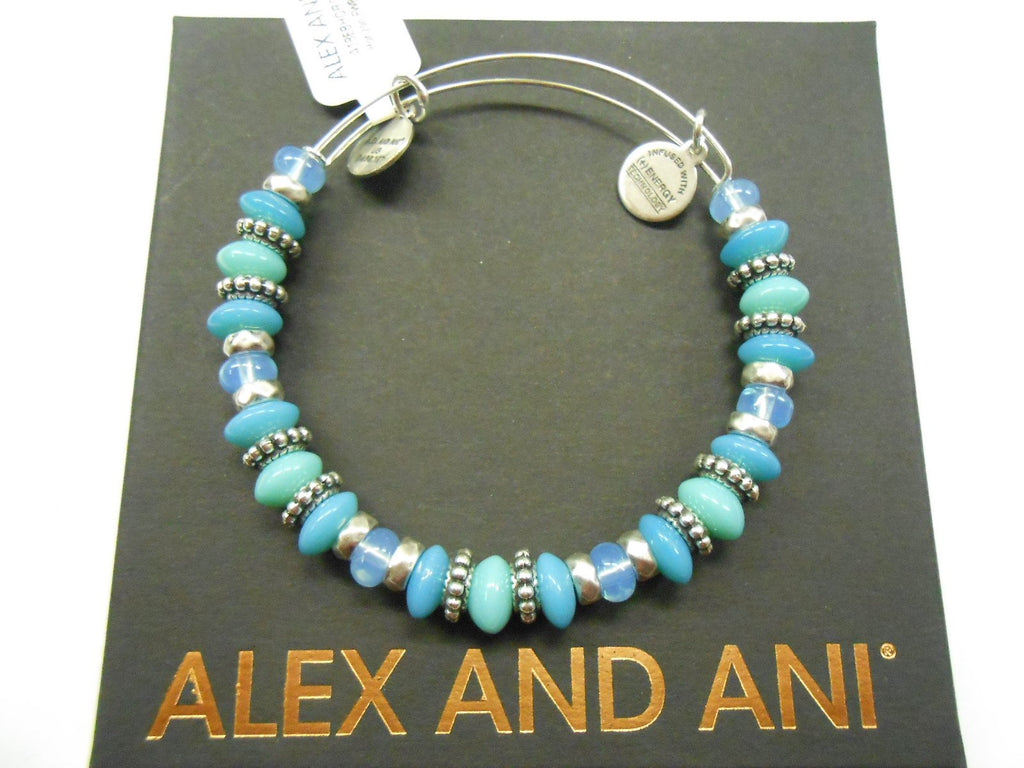 Alex and Ani Womens Horizon Ocean Bangle