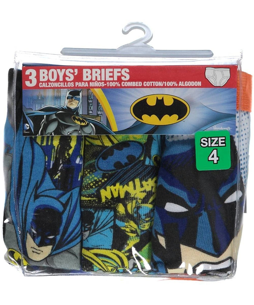 Batman Little Boys' Batarang 3-Pack Briefs