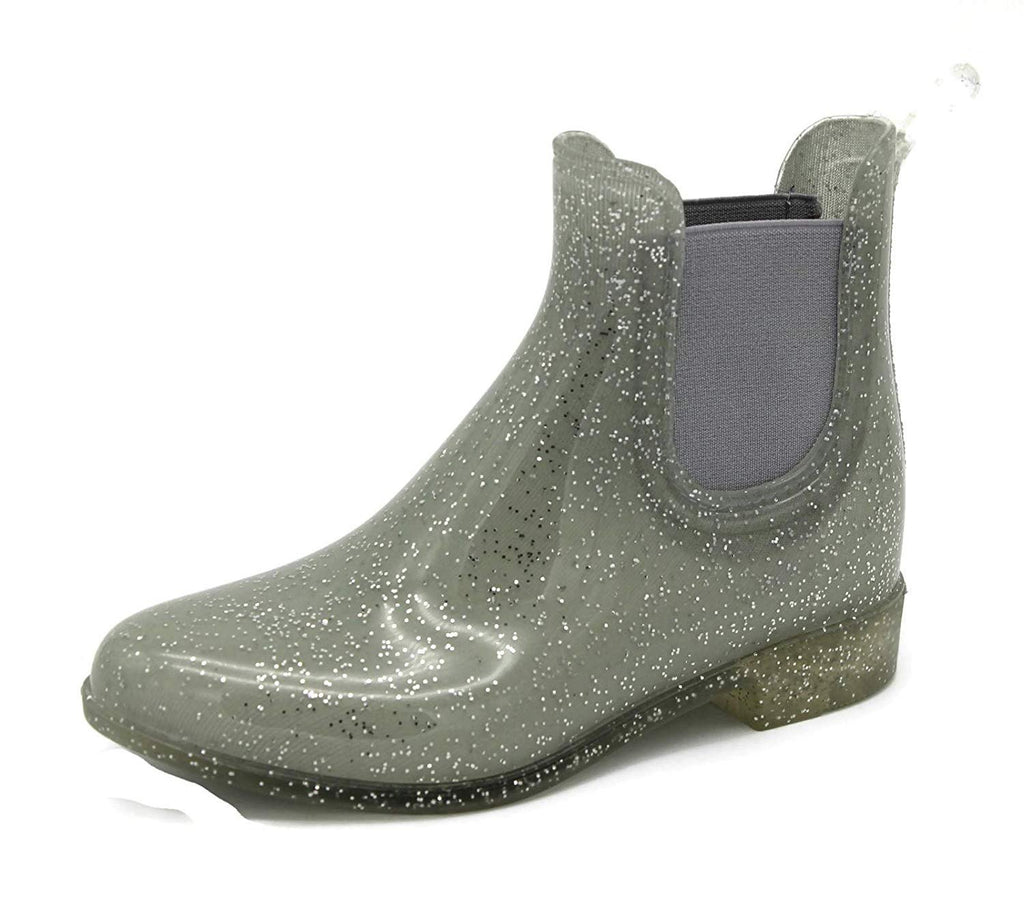 Storm Kidz Girls Booties Rainboots - Chelsea Boots Kids Little Kid/Big Kid Waterproof with Handle