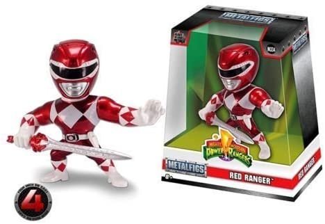 Limited Edition 4" METALFIGS - Power Rangers - RED Ranger M334 99270 by JADA