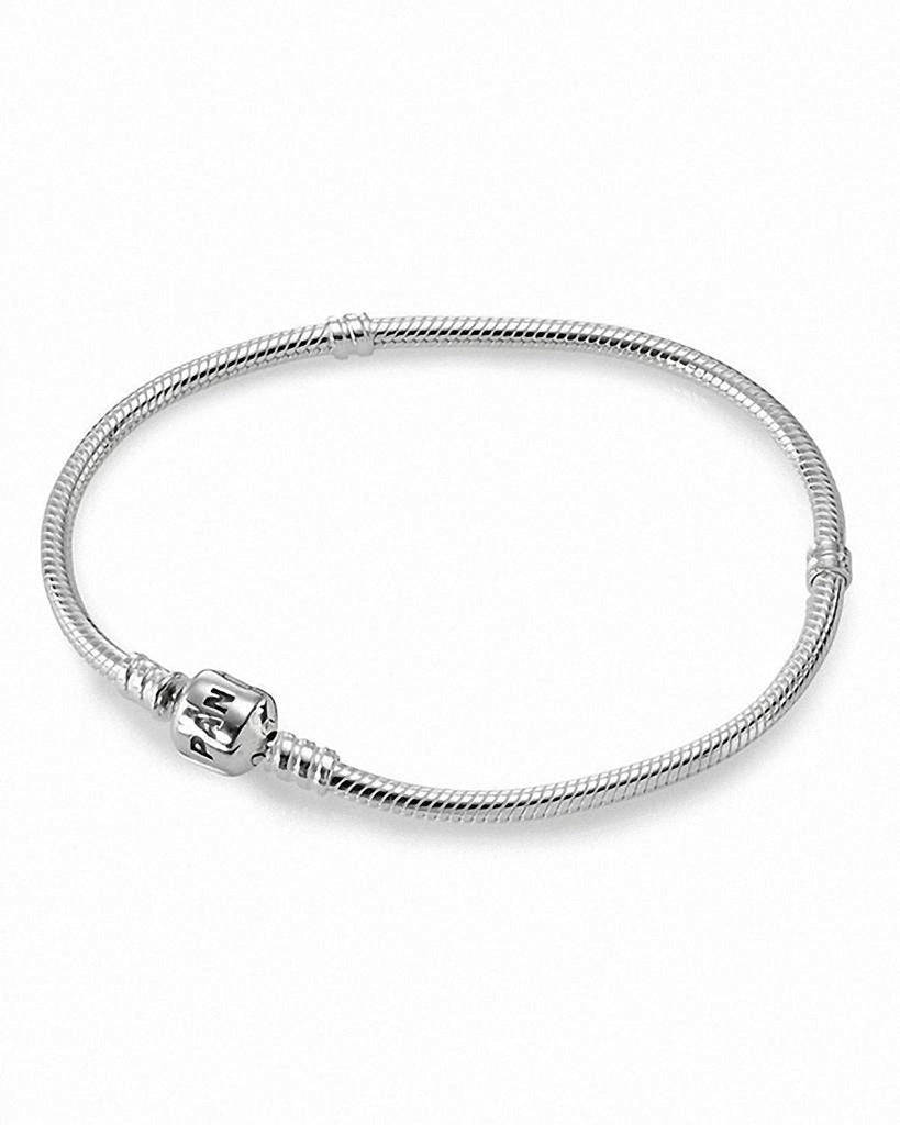 Pandora Sterling silver Bracelet Snap clasp 590702HV-16,6.3 inch