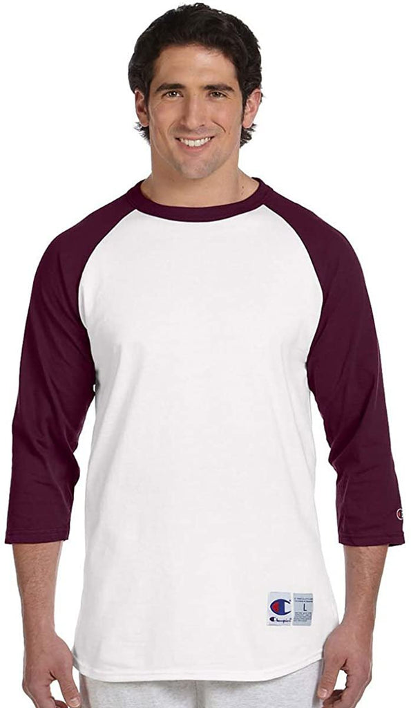 Champion Men's Raglan Baseball T-Shirt