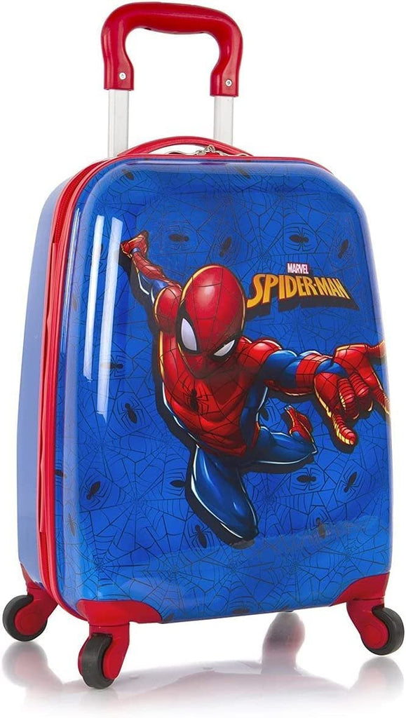 Heys Marvel Spider Man Kids Hardside Spinner Luggage - 18 Inch [ Blue ]