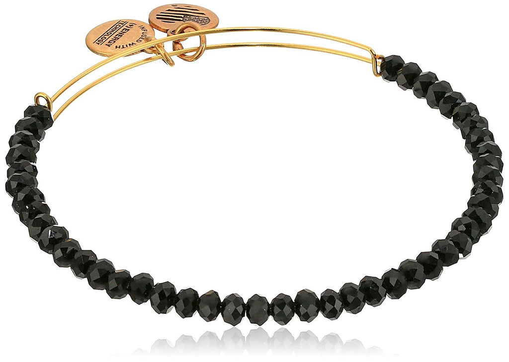 Alex and Ani Brilliance Bead Eclipse Black/Shinny Bracelet