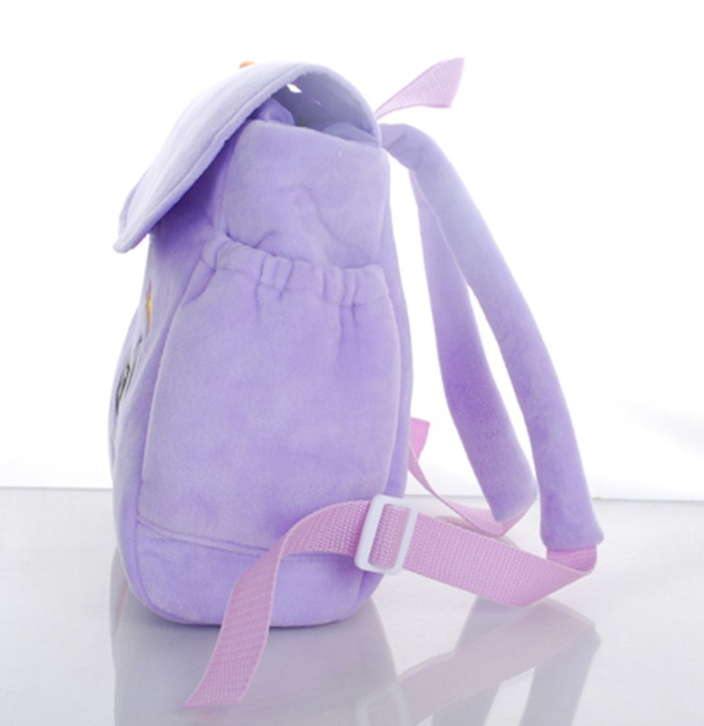 Dora The Explorer Soft Plush Backpack Rescue Bag Purple Sandstormusa 2870