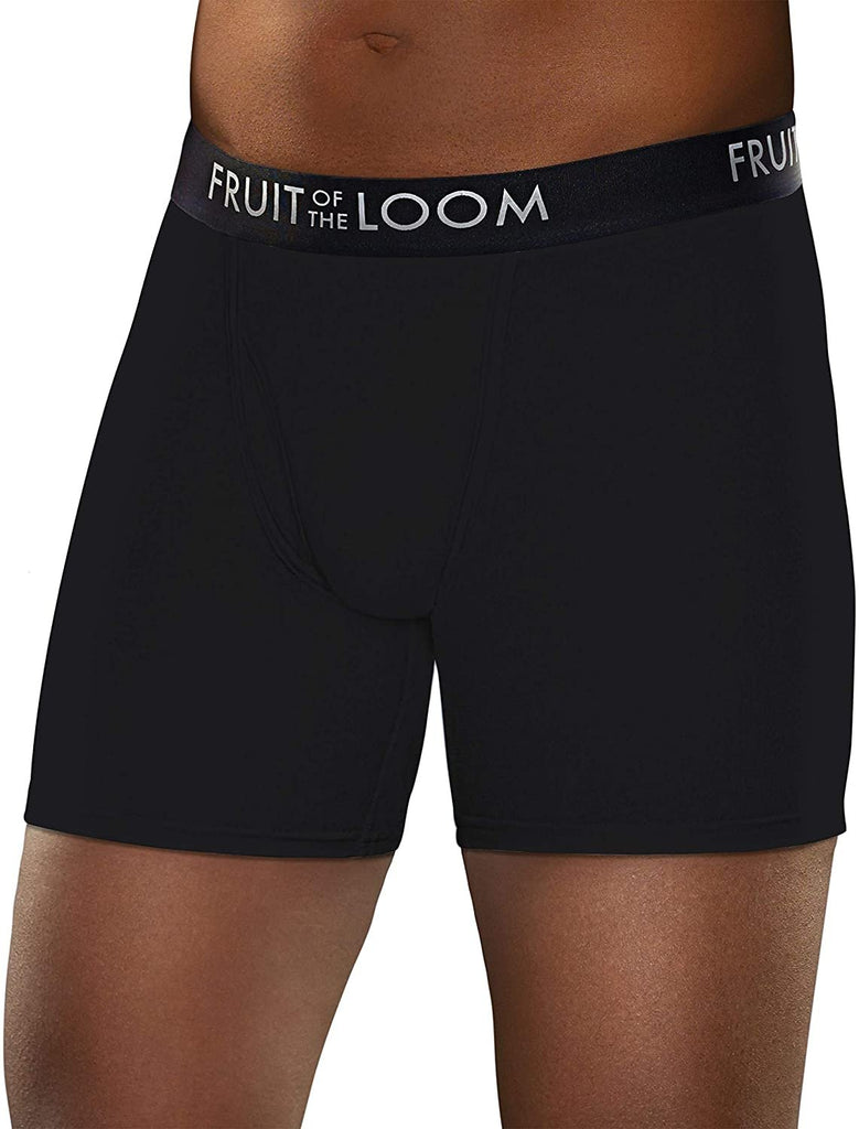 Fruit of the Loom Men's 3 Pack Breathable Boxer Briefs 2XL