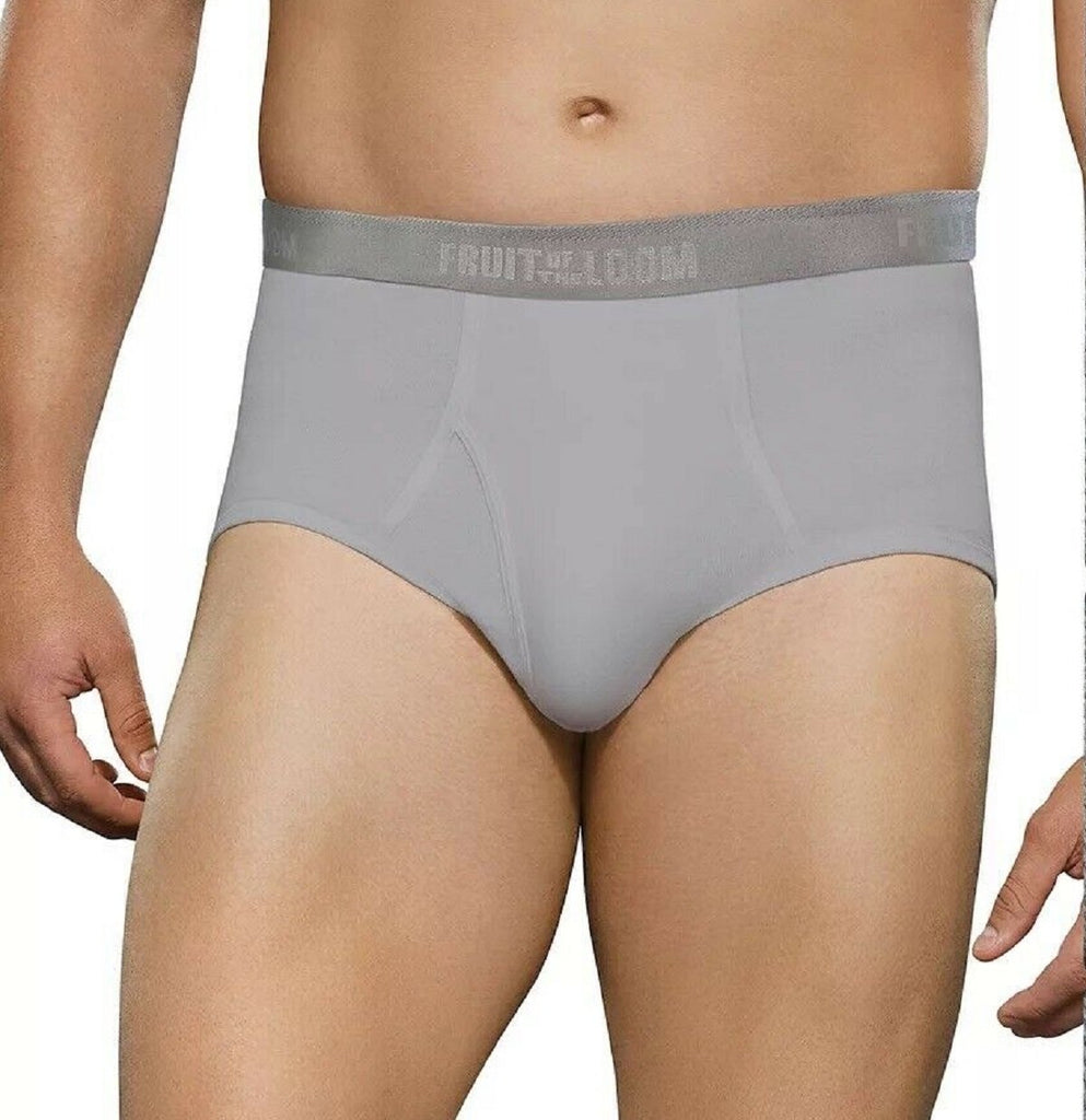 Fruit of the Loom Big Man Briefs Signature Full Coverage Cotton 4-pack 3XB-4XB