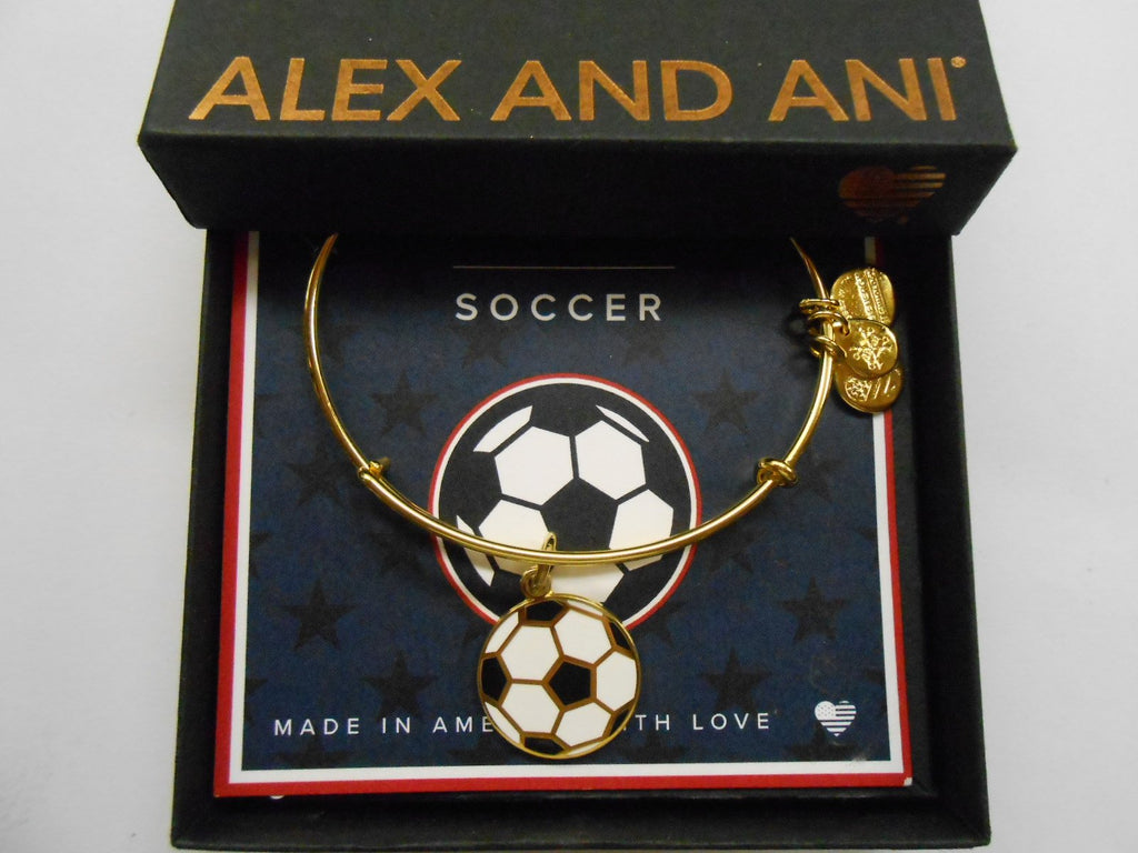 Alex and Ani Team USA Soccer Expandable Bangle Bracelet