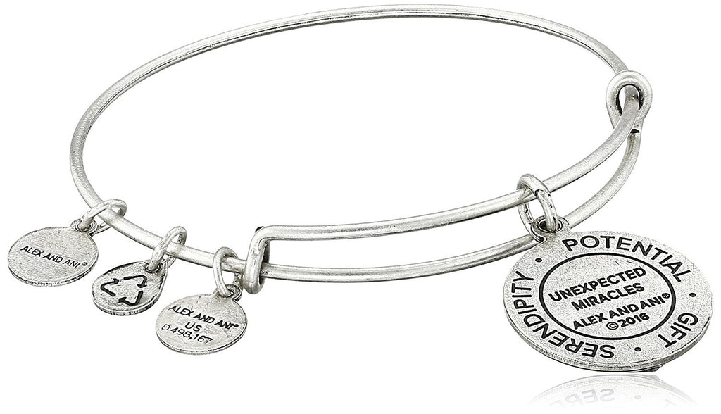 Alex and Ani Unexpected Miracles II Expandable Rafaelian Bangle Bracelet