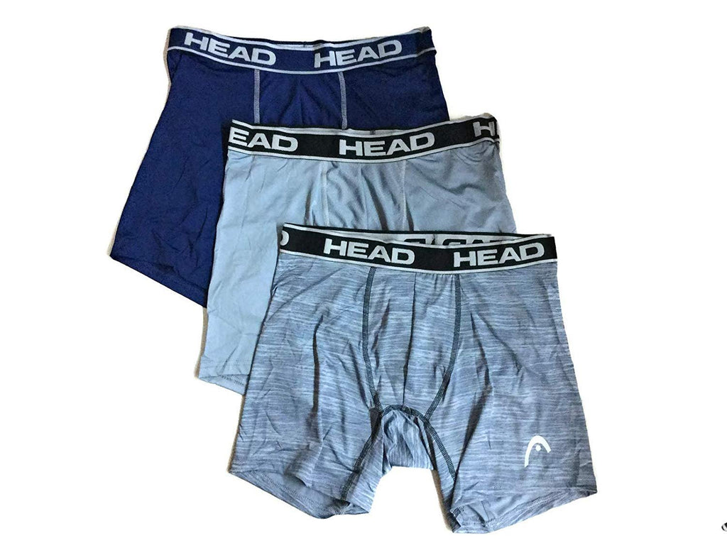 HEAD Mens Performance Underwear 3PACK Boxer Briefs