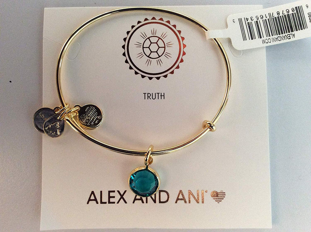 Alex and Ani December Color Code Shiny Gold NWTBC