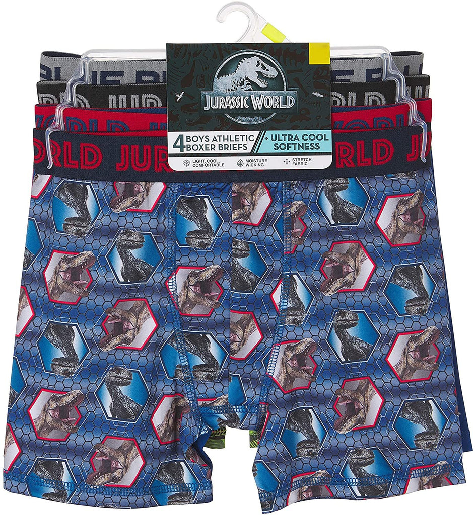 Jurassic World Boys' Athletic Boxer Brief