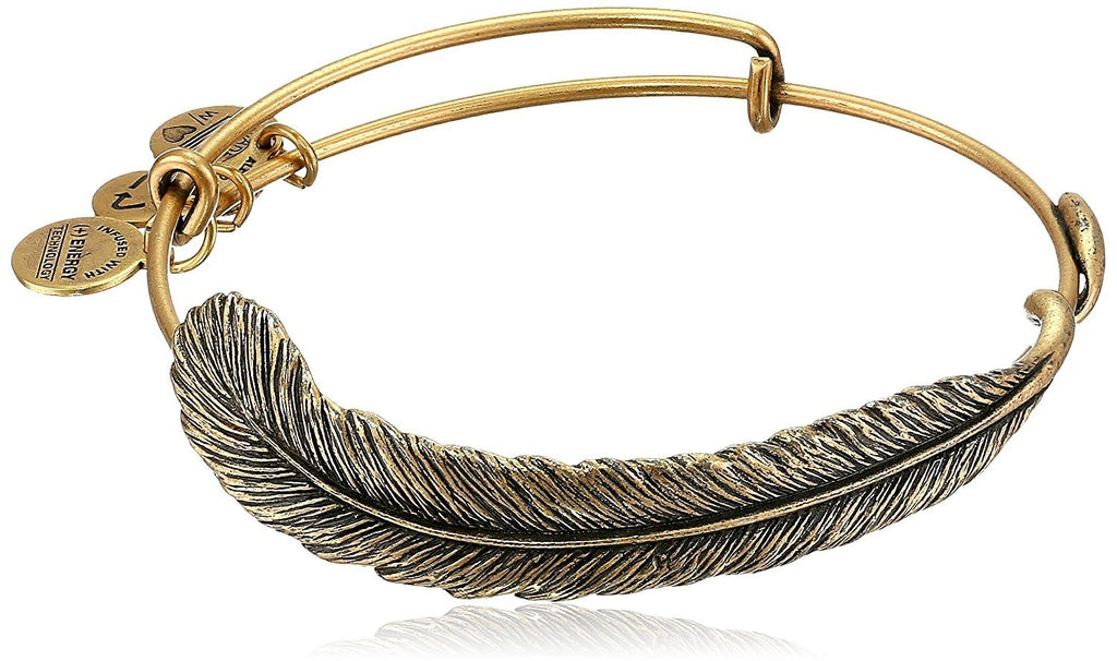 Alex and Ani Spiritual Armor Plume Bangle Bracelet