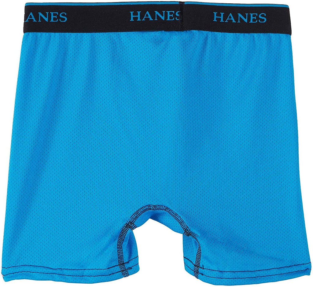 Hanes Boys 3-pk. X-Temp Mesh Boxer Briefs Large (14-16) Blue Multi