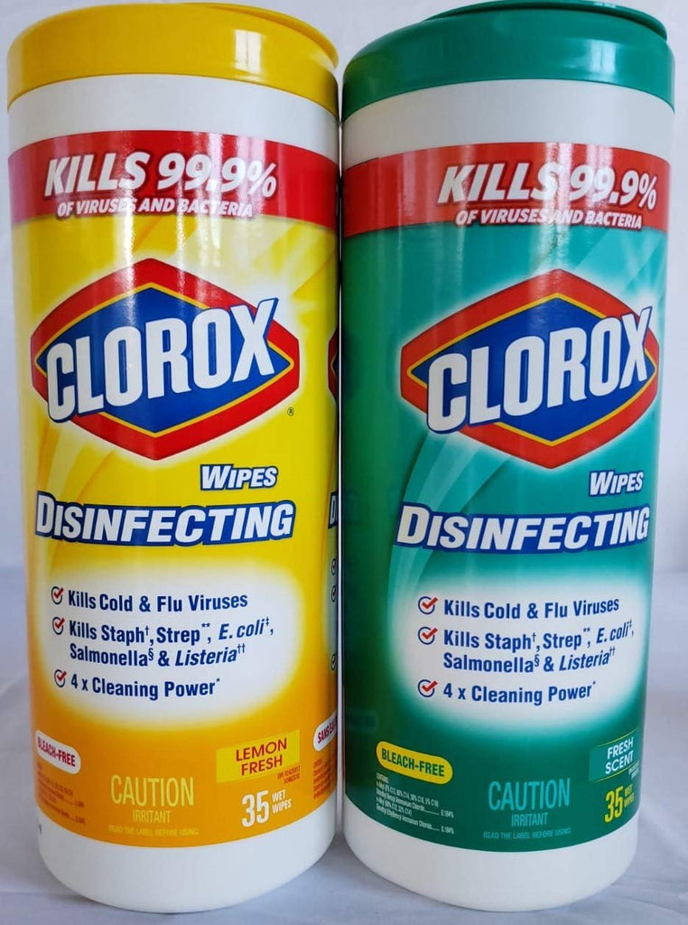 35-Count Disinfecting Wipes (2-Pack Bundle)