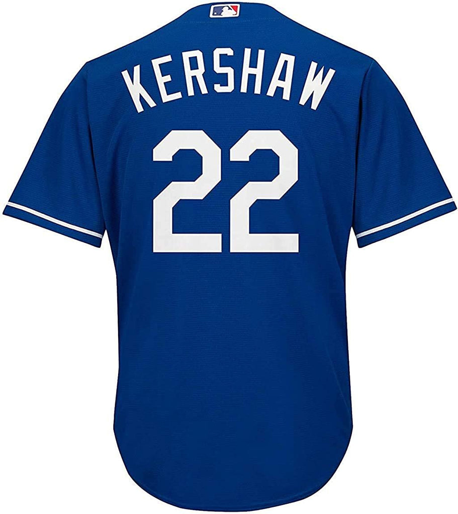 Clayton Kershaw Los Angeles Dodgers Kids 4-7 Blue Alternate Cool Base Player Jersey