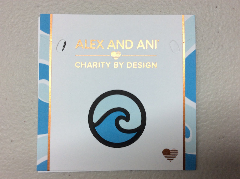 Alex and Ani Womens Charity by Design Wave Bangle