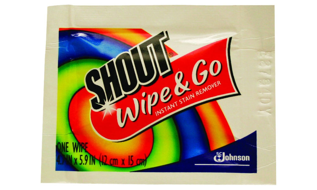 Shout Wipe & Go Stain Treater Towelette (Fresh Scent, 80-Count)