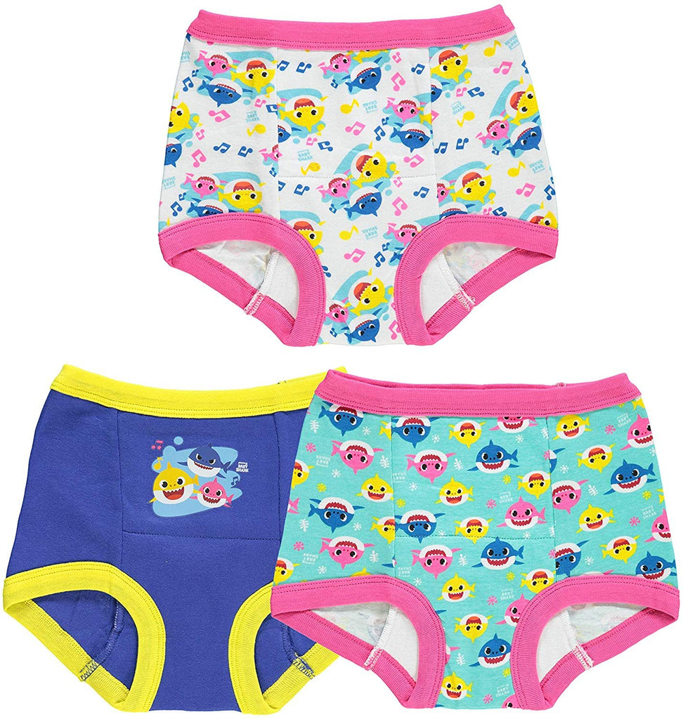 TEN28 by Handcraft Girls' Toddler Baby Shark Potty Training Pants