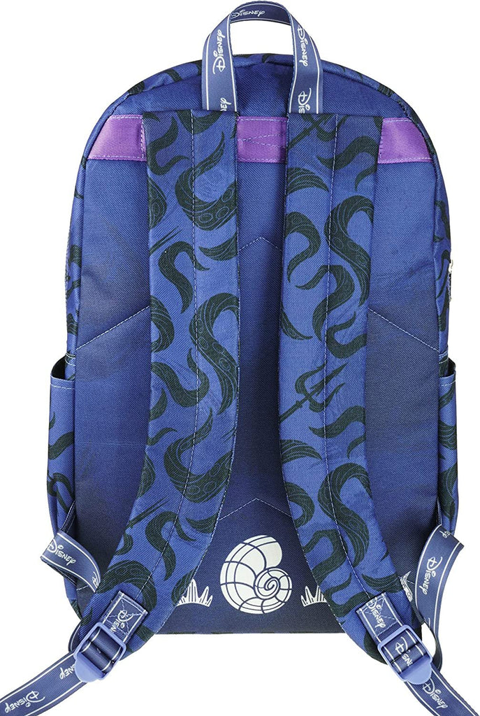 Classic Disney Villains Backpack with Laptop Compartment for School, Travel, and Work