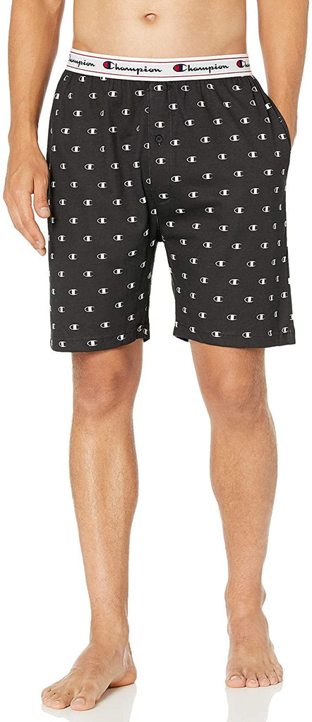 Champion Men's Jersey Printed Sleep Shorts