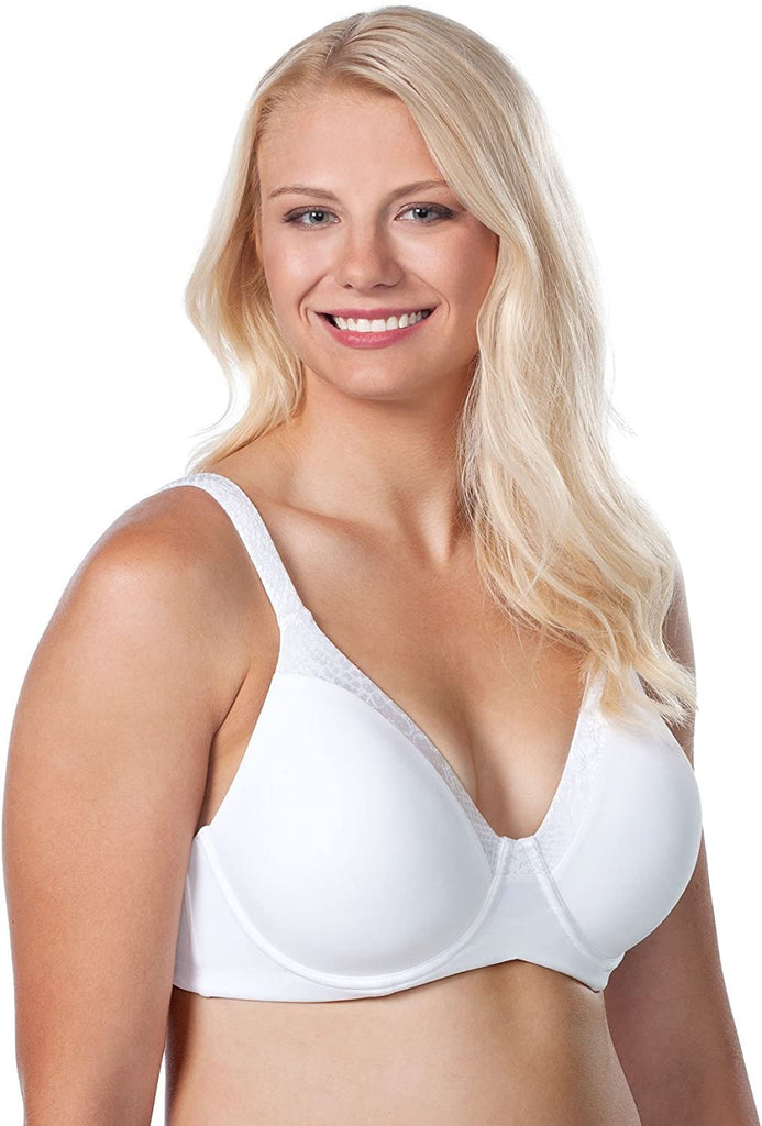 LEADING LADY Women's Plus-Size Plus Size Luxe Body T-Shirt Bra with Underwire Support Bra