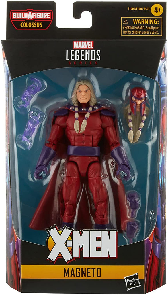 Hasbro Marvel Legends Series 6-inch Scale Action Figure Toy Magneto, Premium Design, 1 Figure, and 5 Accessories , Red