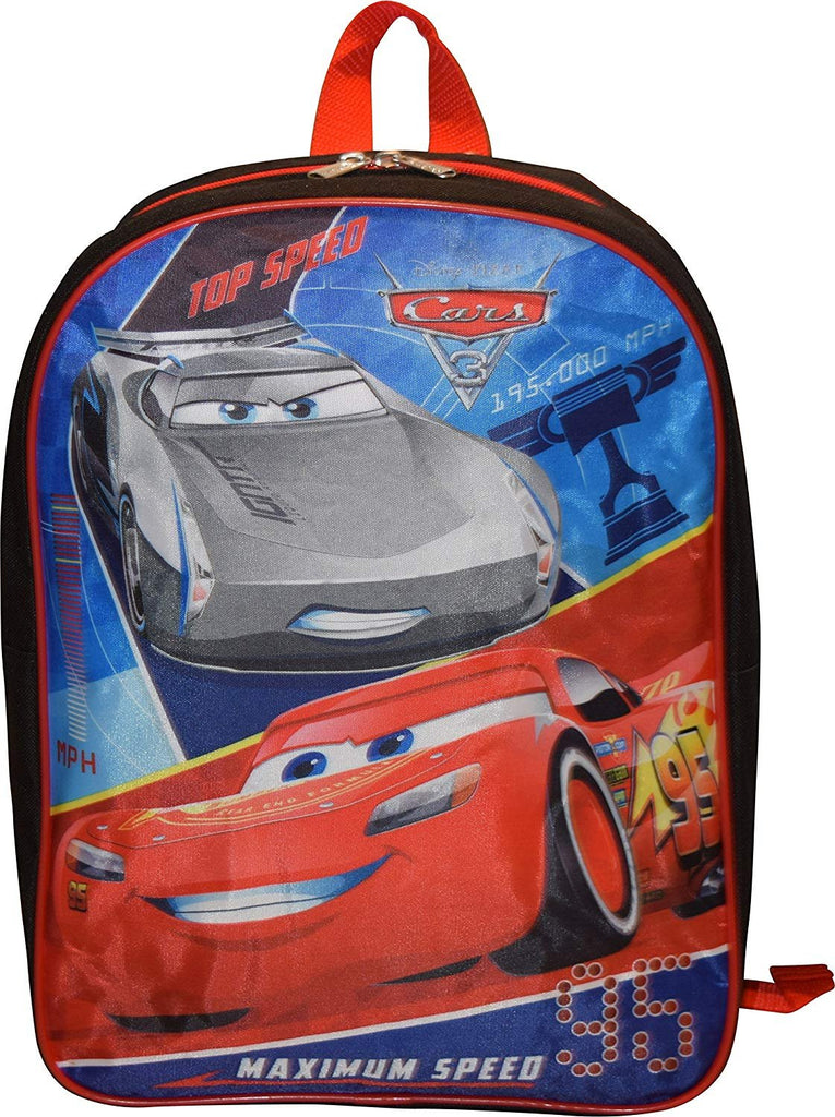 Ruz Disney Cars 15" School Bag Backpack