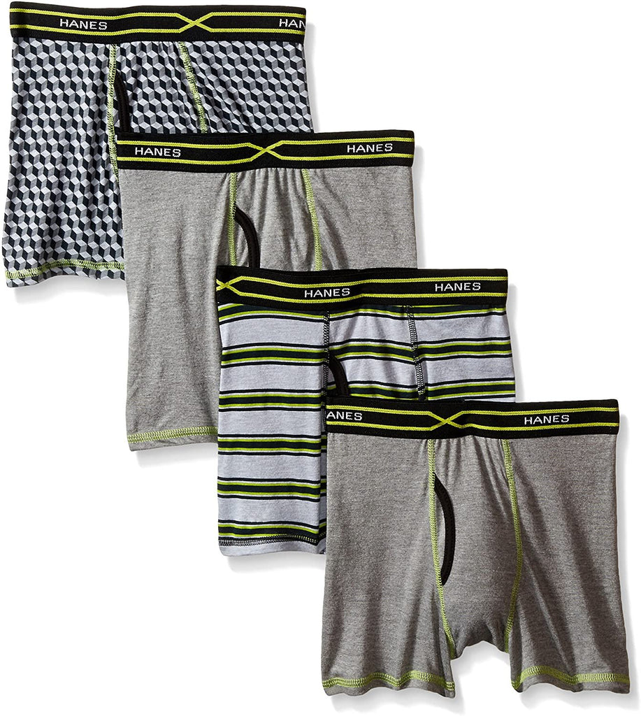 Hanes Boys' 4-Pack X-Temp Boxer Brief