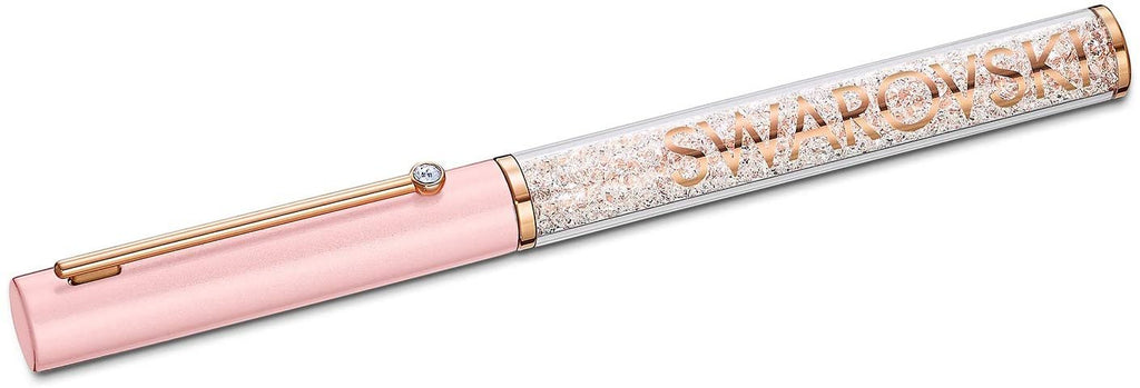 SWAROVSKI Crystalline Gloss Ballpoint Pen Pink Rose-Gold Plated