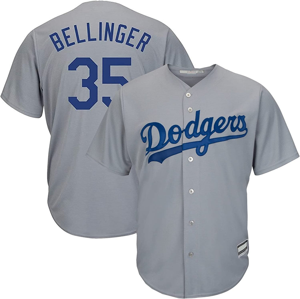 Outerstuff MLB Youth Performance Team Color Player Name and Number Jersey T-Shirt (X-Large 18/20, Cody Bellinger)