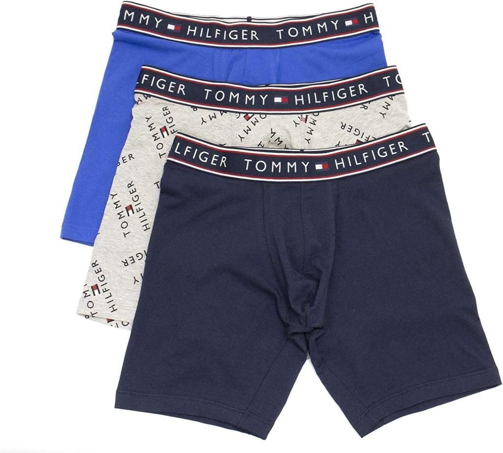 Tommy Hilfiger Men's Cotton Stretch Boxer Brief Multipack