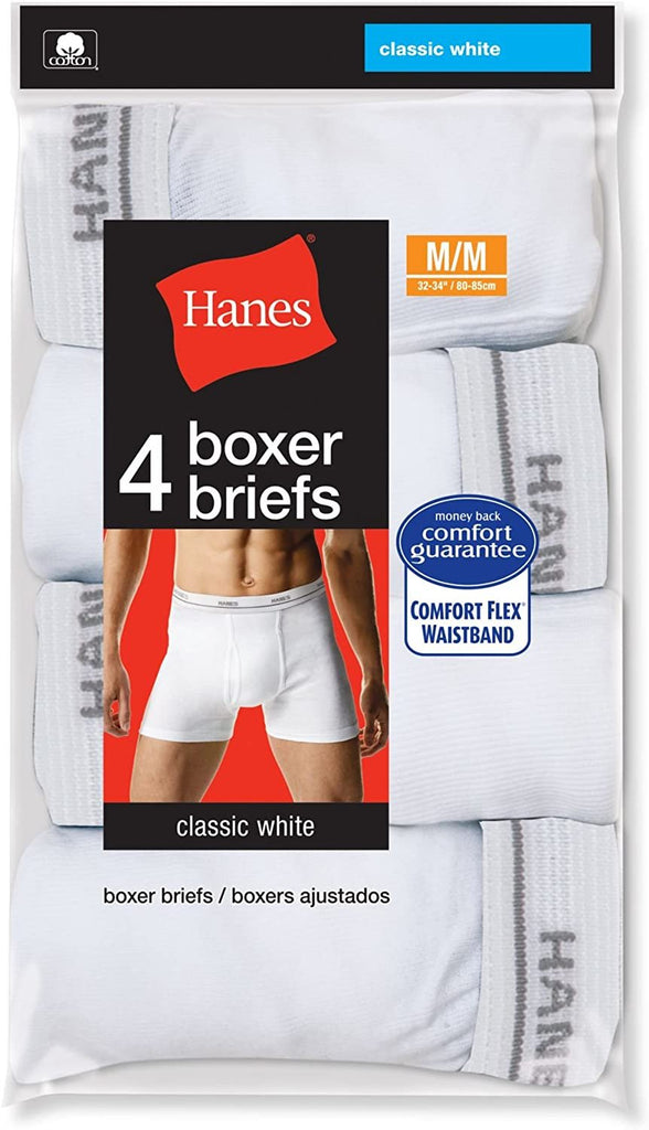 Hanes Men's 4-Pack Big Boxer Brief